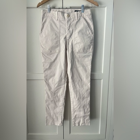Banana Republic MID-RISE SLIM CARGO PANTS Women’s size 0 - Picture 2 of 6